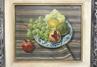 五味悌四郎　静物画の商品写真