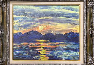 古家新　風景画の商品写真