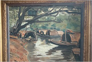 絵画　荻須高徳