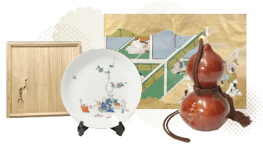 買取した骨董品の写真